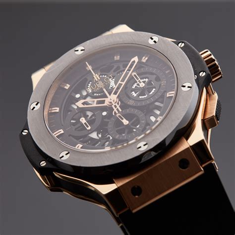 hublot aero bang chronograph|hublot big bang king older.